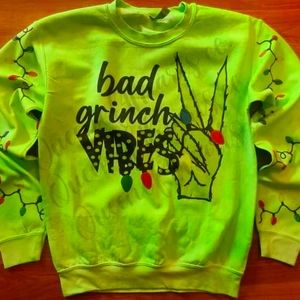 Bad Grinch Vibes Sweatshirts